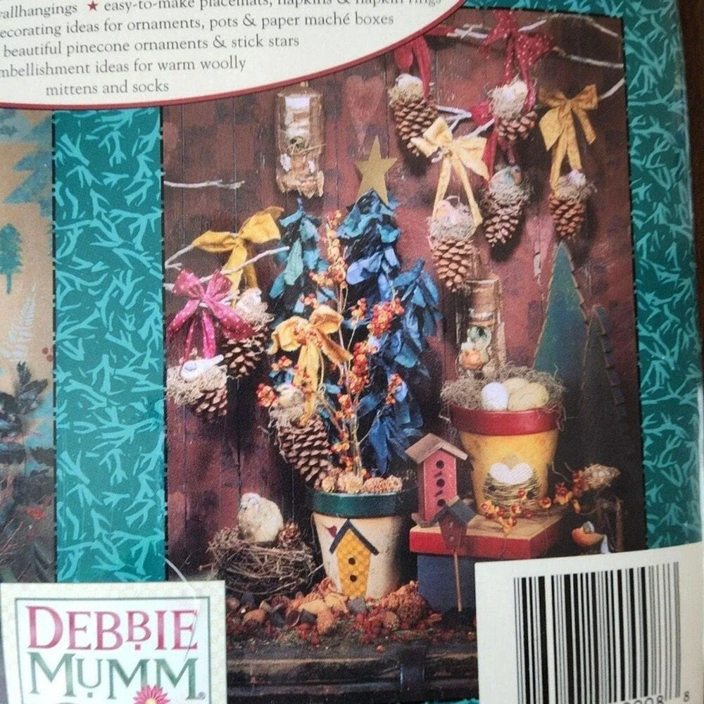 Nature's Christmas Gifts & Quilting Projects Debbie Mumm Pattern Book BK-8